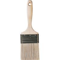 One Coat Trim & Wall Brush, White China, Wood Handle, 3" Width Chandler Sales