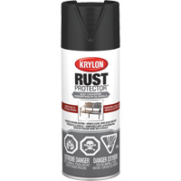 Appr&ecirc;t convertisseur de rouille Rust Protector, Appr&ecirc;t noir, Tr&egrave;s mat, 12 oz, Canette a&eacute;rosol Chandler Sales