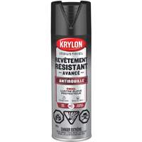 Peinture Tough Coat avec technologie Rust Barrier, Noir, Tr&egrave;s brillant, 425 g, Canette a&eacute;rosol Chandler Sales