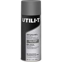 UTILI-T General Purpose Enamel Spray Paint, Grey Primer, 10 oz./283 g, Aerosol Can Chandler Sales