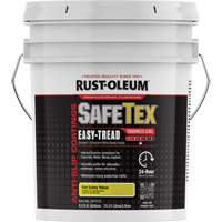 Rev&ecirc;tement d'acrylique SafeTex Easy-Tread, 4 gal., &agrave; l'eau, Plat/Textur&eacute;, Jaune Chandler Sales