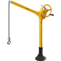 Tall Industrial Lifting Device with Bolt-Down Base, 500 lbs. (0.25 tons) Capacity Chandler Sales