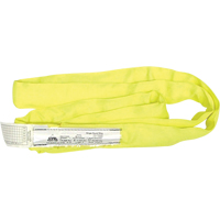 &eacute;lingues rondes, Jaune, 2" la x 6' lo, 9000 lb Charge verticale Chandler Sales