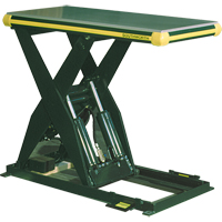 Hydraulic Backsaver Scissor Lift Table, Steel, 24" W x 48" L, 4000 lbs. Capacity Chandler Sales