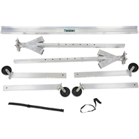 Adjustable Aluminum Gantry Crane, 8' L, 2000 lbs. (1 tons) Capacity Chandler Sales