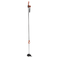 Mini palan &agrave; levier, Lev&eacute;e 15', Cabacit&eacute; 500 lb (0,25 tonne), Chaîne en Acier Chandler Sales