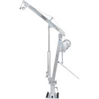 Winch Operated Truck Jib Crane, 1000 lbs. (0.5 tons) Capacity, 97" Max. Clearance Chandler Sales