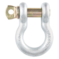 Screw Pin Anchor Shackle, 3/16", Screw Pin, Hot Dip Galvanized Chandler Sales