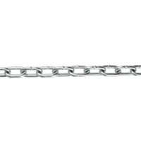 Straight Link Chain, Low Carbon Steel, 1/8" x 350' (106.7 m) L, Grade 30, 400 lbs. (0.2 tons) Load Capacity Chandler Sales