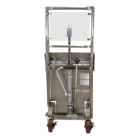 Hefti-Lift Load Stacker, Foot Pump Operated, 450 lbs. Capacity, 45-5/8" Max Lift Chandler Sales