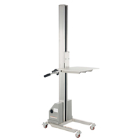 Quick Lift Stacker, Electric Operated, 125 lbs. Capacity, 72" Max Lift Chandler Sales