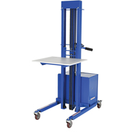 Quick Lift Stacker, Electric Operated, 400 lbs. Capacity, 57" Max Lift Chandler Sales