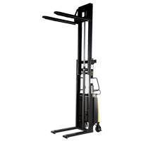 Fork Lift Stacker, Electric Operated, 2000 lbs. Capacity, 118" Max Lift Chandler Sales