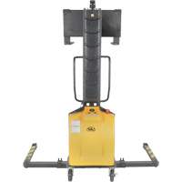 Narrow Mast Powered Lift Stacker, Electric Operated, 1000 lbs. Capacity, 63" Max Lift Chandler Sales