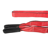 Polyester Sling, Double Ply, Twisted Eye, Type 4, 2'' W x 8' L, 6200 lbs. Vertical Cap. Chandler Sales
