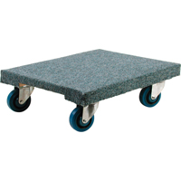 Wood Dollies - Heavy-Duty, Rubber Wheels, 1400 lbs. Capacity, 18" W x 24" D x 7" H Chandler Sales