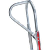 Knocked Down Hand Truck, P-Handle Handle, Aluminum, 52" Height, 500 lbs. Capacity Chandler Sales