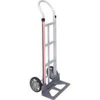 Knocked Down Hand Truck, Continuous Handle, Aluminum, 48" Height, 500 lbs. Capacity Chandler Sales