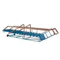 Escabeau roulant certifi&eacute; CSA avec marche verrouillable, 16 marches, Largeur de la marche 30", Hauteur de la plateforme 144", Acier Chandler Sales