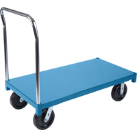 Chariots à plate-forme en acier  