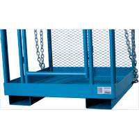 Nacelle &eacute;l&eacute;vatrice pour travail en hauteur, 48" x 48" x 72" h, Capacit&eacute; de 1000 lb, Acier Chandler Sales