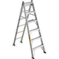 2700 Series Industrial Duty Multi-Way Ladders, 6', Aluminum, 250 lbs. Cap., ANSI 1, CSA 1 Chandler Sales