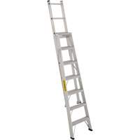 2700 Series Industrial Duty Multi-Way Ladders, 7', Aluminum, 250 lbs. Cap., ANSI 1, CSA 1 Chandler Sales