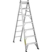 2700 Series Industrial Duty Multi-Way Ladders, 7', Aluminum, 250 lbs. Cap., ANSI 1, CSA 1 Chandler Sales