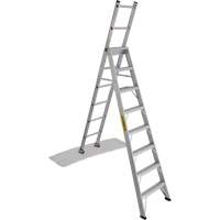 2700 Series Industrial Duty Multi-Way Ladders, 8', Aluminum, 250 lbs. Cap., ANSI 1, CSA 1 Chandler Sales