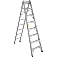 2700 Series Industrial Duty Multi-Way Ladders, 8', Aluminum, 250 lbs. Cap., ANSI 1, CSA 1 Chandler Sales