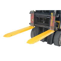 Fork Extensions, 48" L x 8-3/8" W, For Fork Width of 6" Chandler Sales