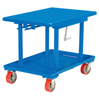 Hydraulic Lift Table, 24" L x 36" W, Steel, 2000 lbs. Capacity Chandler Sales