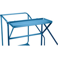 Mechanics/Maintenance Rolling Ladder, Steel, 4 Steps, 38" Platform Height Chandler Sales