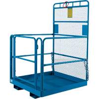 Nacelle &eacute;l&eacute;vatrice pour travail en hauteur, 48" x 48" x 72" h, Capacit&eacute; de 1000 lb, Acier Chandler Sales