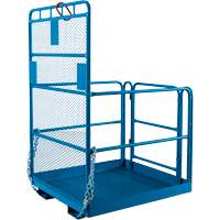 Nacelle &eacute;l&eacute;vatrice pour travail en hauteur, 48" x 48" x 72" h, Capacit&eacute; de 1000 lb, Acier Chandler Sales