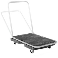 Utility Platform Truck, 30-1/2" L x 20-1/2" W, 250 lbs. Cap., Rubber Wheels Chandler Sales