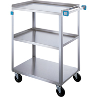 Shelf Cart, 3 Tiers, 18" W x 39" H x 31" D, 500 lbs. Capacity Chandler Sales