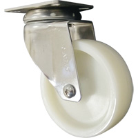 Caster, Swivel, 4" (101.6 mm), Nylon, 200 lbs. (91 kg.) Chandler Sales