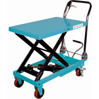 Heavy-Duty Hydraulic Scissor Lift Table, 32" L x 19-3/4" W, Steel, 660 lbs. Capacity Chandler Sales