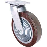 Caster, Swivel, 8" (203.2 mm), Polyurethane, 1000 lbs. (453.6 kg.) Chandler Sales