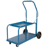 Mini-MIG Welding Cart, Rubber Wheels, 18" W x 36" L Base, 1000 lbs. Chandler Sales