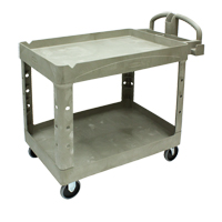 Heavy Duty Utility Cart - 4520-88, 2 Tiers, 25-1/4" x 39" x 44", 500 lbs. Capacity Chandler Sales