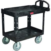 Chariot utilitaire robuste, 2 tiers, 25-1/4" x 37-1/8 x 36-3/8", Capacit&eacute; 500 lb Chandler Sales
