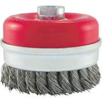 Knot Banded Cup Brush, 4" Dia. x 5/8"-11 Arbor Chandler Sales