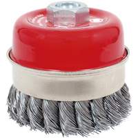 CKB3201T High Performance Knot Banded Cup Brush, 3-1/2" Dia. x 5/8"-11 Arbor Chandler Sales