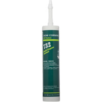 Dowsil 732 Multi-Purpose Silicone Sealant, 300 ml, Cartridge, White Chandler Sales