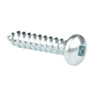 Tapping Screw Pan Head, #14 x 1-1/4" L, Zinc Plated Chandler Sales