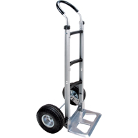 Knocked Down Hand Truck, Continuous Handle, Aluminum, 49-5/8" Height, 500 lbs. Capacity Chandler Sales