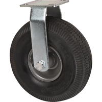 Roulettes de rechange pour chariots &agrave; plateforme robustes, Fixe, 10" (254 mm), Pneumatique, 400 lb (181 kg) Chandler Sales