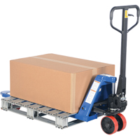 Quick Lift Pallet Truck, Steel, 48" L x 20" W, 5500 lbs. Capacity Chandler Sales
